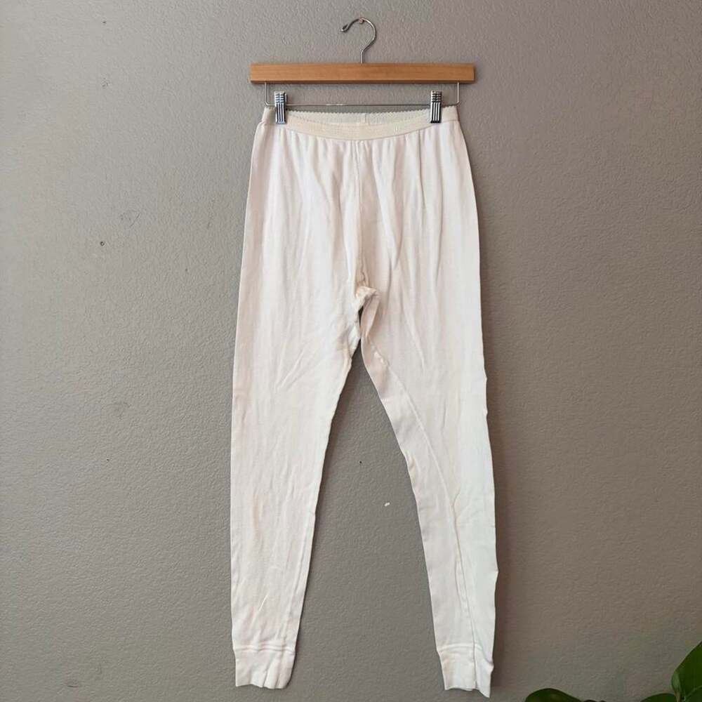 Victoria's Secret Women's White and Cream Leggings